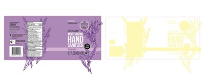 02 (Cyber Clean Moisturizing Hand Sanitizer (450ml) Lavender)